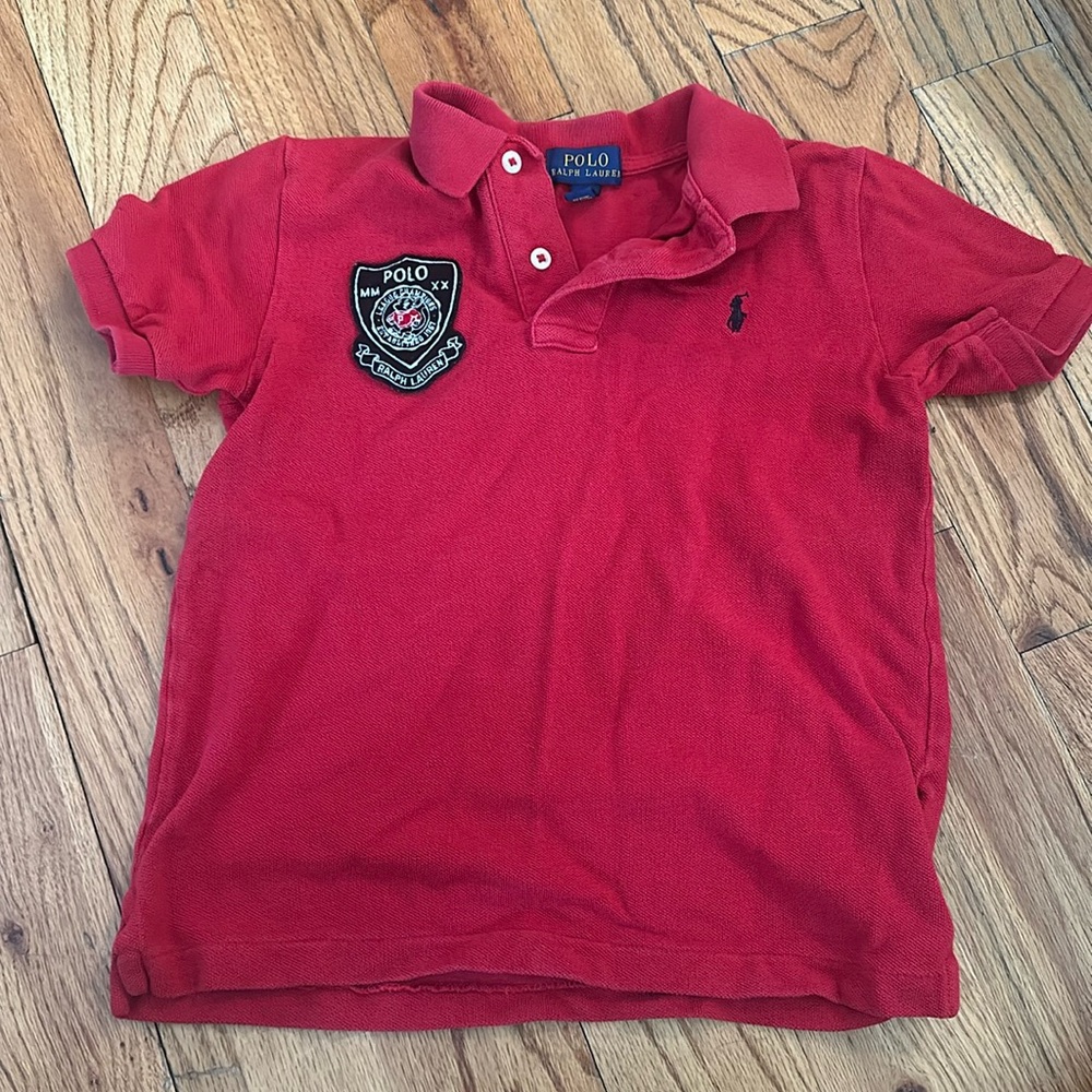 Ralph Lauren Embroidered Polo Shirt - EUC